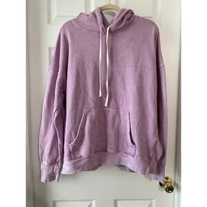 Women’s SUNDRY for Evereve hoodie size 2, light purple, 100% cotton